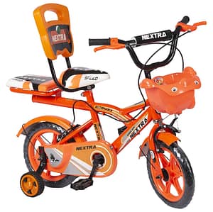 Speed Bird 12-T Robust Double Seat Bicycle Baby Cycle for Boys & Girls Age Grope 2-5 Years (Orange), Cycles In India Under 3000